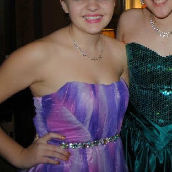 Purple Prom Dress - Picture 6 of 6